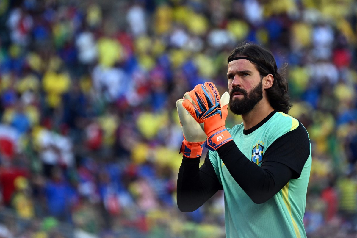  Alisson, goleira da Seleção Brasileira /Mauro PIMENTEL / AFP