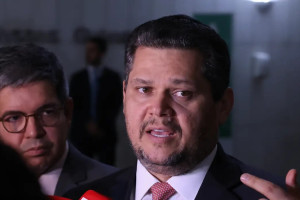 Presidente do Senado, Davi Alcolumbre (Uni&atilde;o-AP)