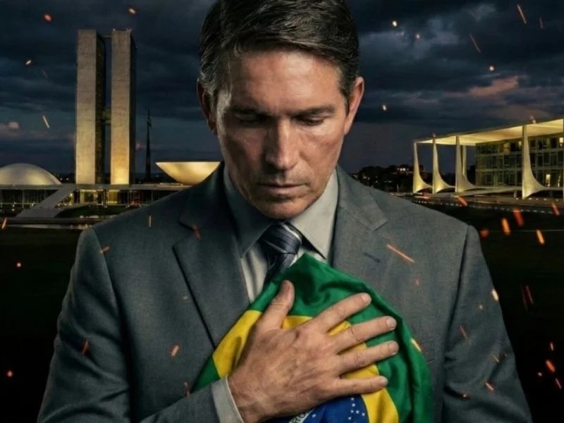 Investigação apura relação entre financiamento do filme Dark Horse e a coação de Eduardo a ministros do STF durante o julgamento do ex-presidente Jair Bolsonaro/Divulgação