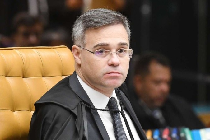 O ministro André Mendonça estabeleceu prazo de 24 horas para a exclusão da postagem nas redes sociais, sob pena de multa diária /Carlos Moura/SCO/STF