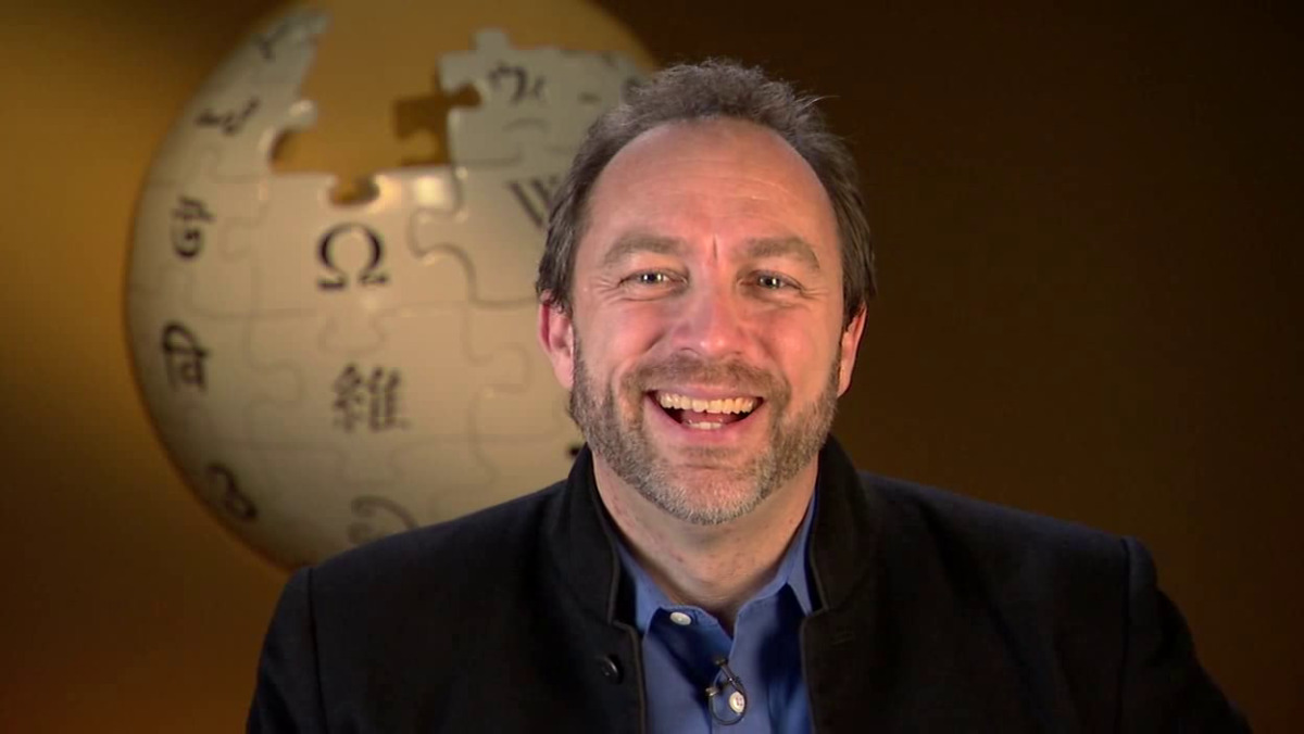 Jimmy Wales,co-fundador da plataforma Wikipedia/Wikimedia Foundation