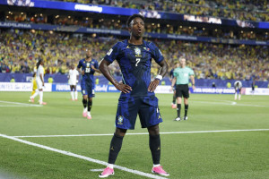 Vin&iacute;cius J&uacute;nior, atacante da Sele&ccedil;&atilde;o Brasileira