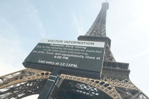 Fran&ccedil;a enfrenta onda de calor