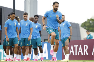 Matheus Cunha, atacante da sele&ccedil;&atilde;o brasileira