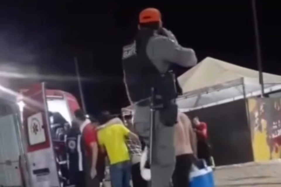 Tiroteio em festa junina deixou um morto e 15 feridos em Serra Talhada, no Sertão/Reprodução/Redes Sociais