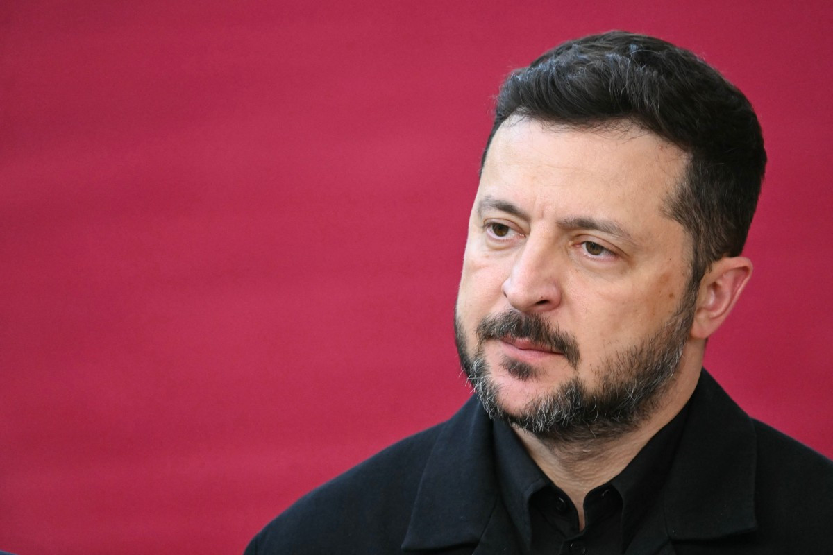 Volodymyr Zelensky, presidente da Ucrânia/Nicolas Tucat/AFP