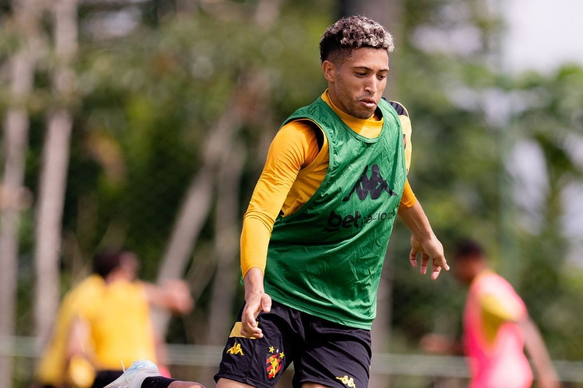 Marlon Douglas, atacante do Sport/Paulo Paiva/SCR