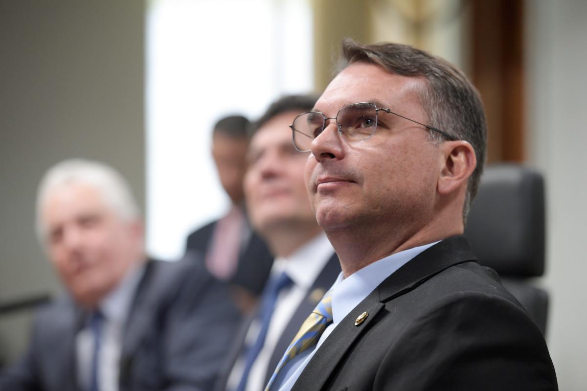 Expectativa da legenda é que a vinda de Flávio Bolsonaro marque uma nova etapa de mobilização do partido em Pernambuco/Foto: Saulo Cruz/Agência Senado