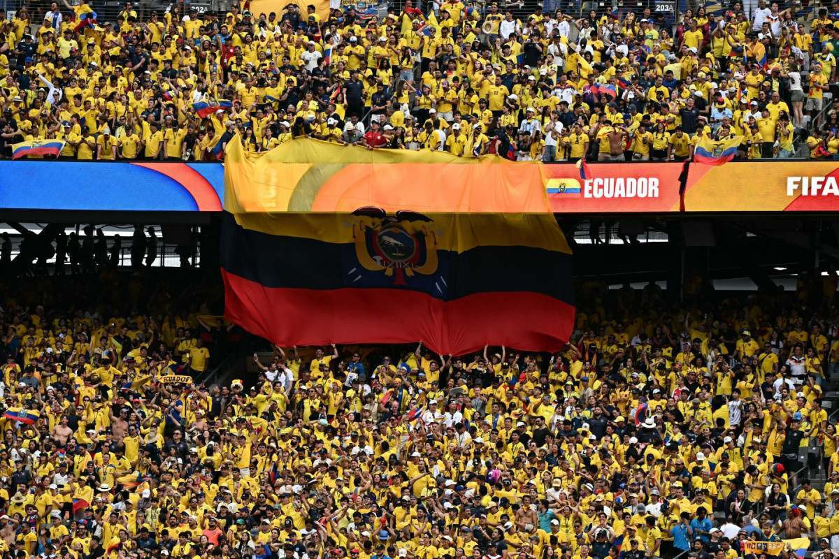 Torcida do Equador/  Jewel SAMAD / AFP