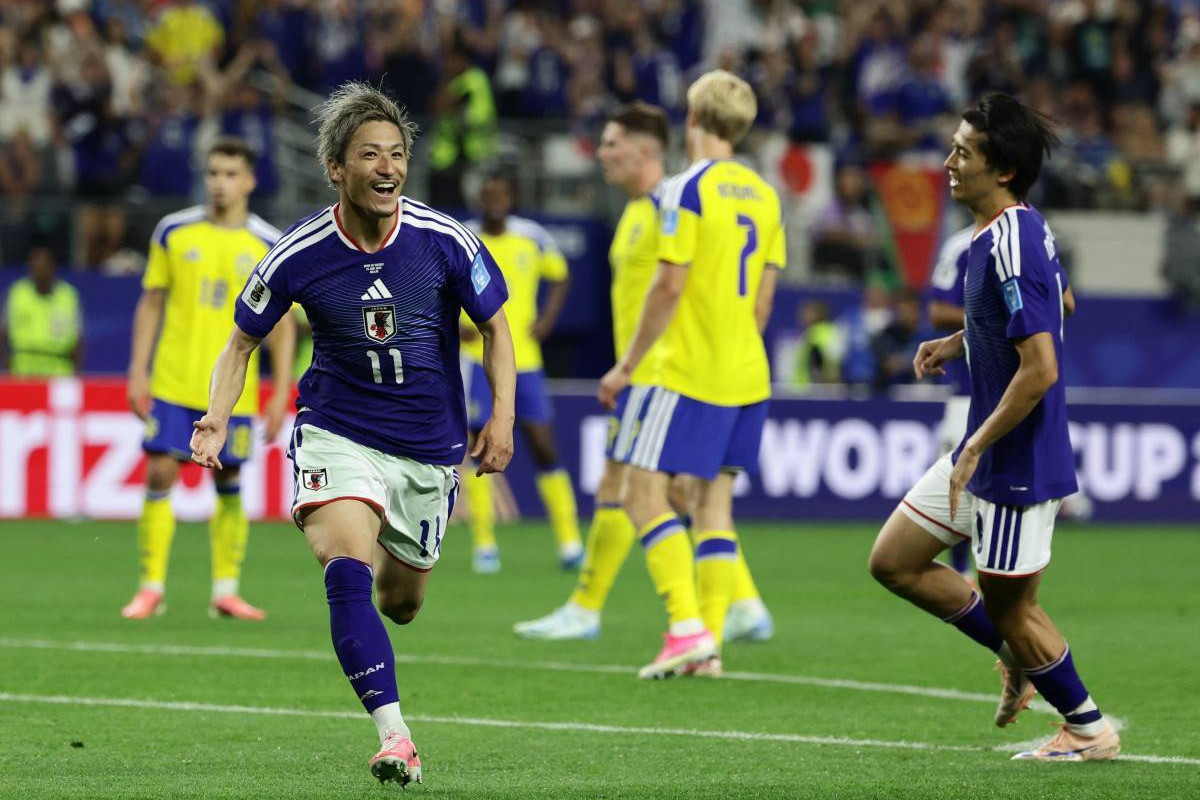 Adversário do Brasil na próxima fase: conheça o Japão após a vitória sobre a Suécia. /Foto: Aric Becker / AFP