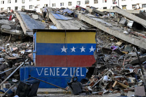 Indigna&ccedil;&atilde;o na Venezuela por lentid&atilde;o do governo no resgate dos sobreviventes