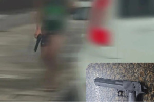 Imagens do roubo viralizaram nas redes sociais
