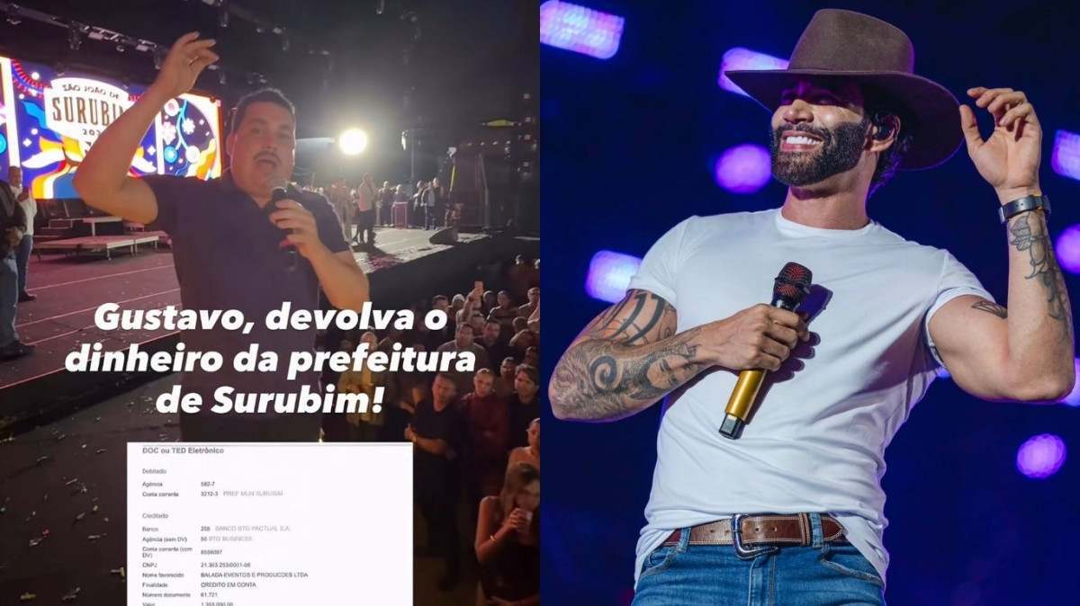 Sem aviso prévio, Gusttavo Lima não comparece a show em Surubim, no Agreste/Reprodução/Instagram