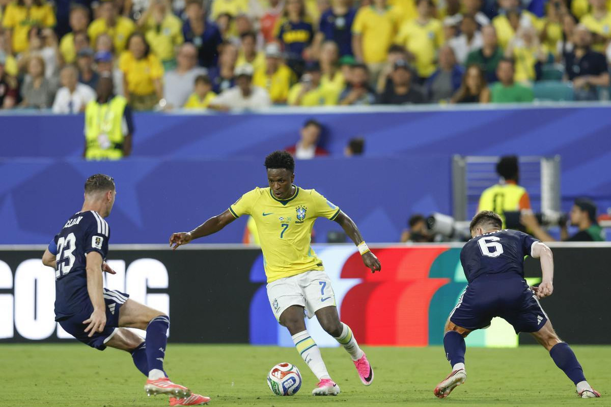Vinícius Júnior, atacante da Seleção Brasileira/Rafael Ribeiro/CBF