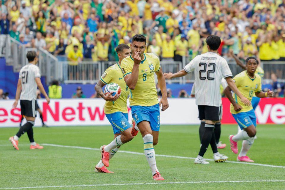 Casemiro, volante da Seleção Brasileira na Copa 2026/Rafael Ribeiro e Nelson Terme / CBF