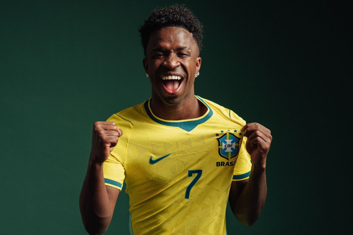 Vini Jr, atacante da Seleção Brasileira
/Rafael Ribeiro/CBF