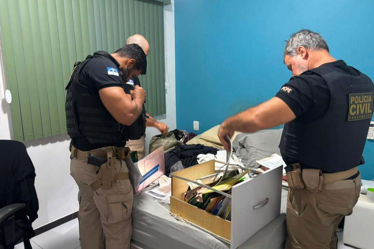 Servidores públicos são investigados por fraude e corrupção em contratos de São João no Recife/PCPE/Divulgação