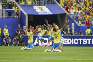 Jogadores da Sele&ccedil;&atilde;o Brasileira
