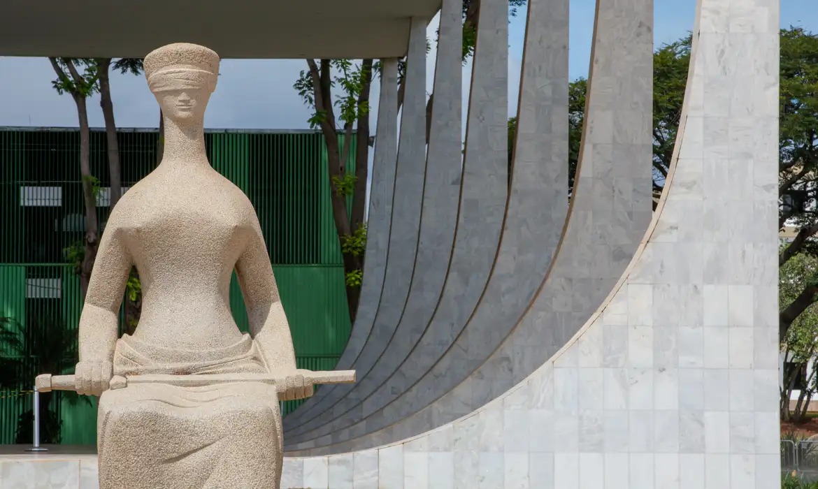 Detalhe do Supremo Tribunal Federal, na Praça dos Três Poderes, em Brasília/Fabio Rodrigues-Pozzebom/Agência Brasil