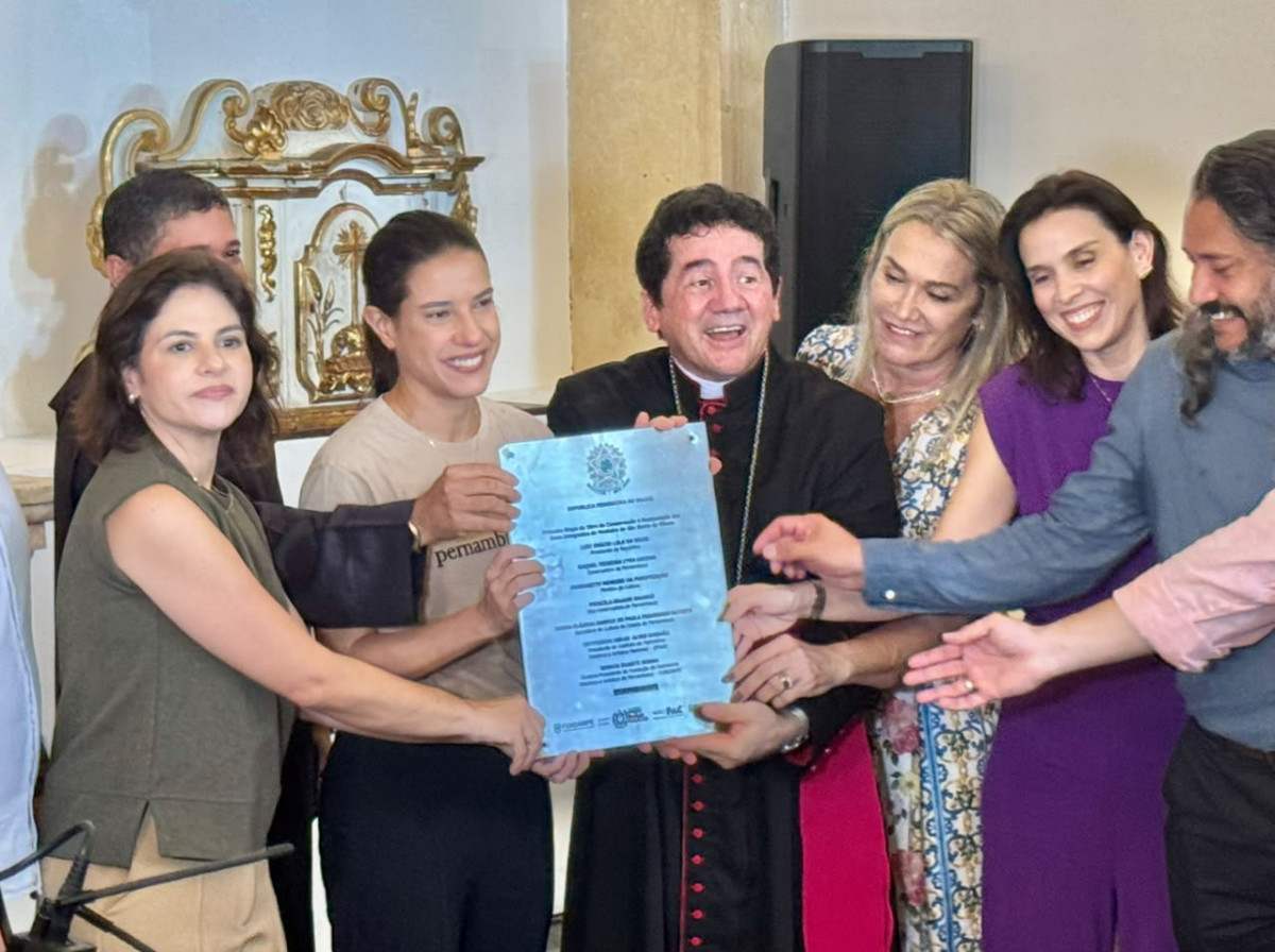 Reabertura do Mosteiro de São Bento após processo de restauro (Maurício Ferry/DP Foto)