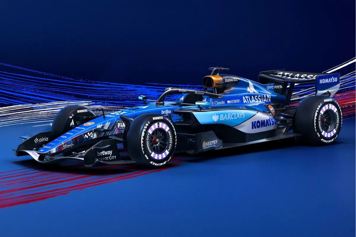 Williams terá pintura especial para sua corrida em casa no GP de Silverstone (Divulgação/Williams)