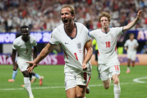 Copa 2026: Com dois gols de Kane, Inglaterra vence RD Congo e avan&ccedil;a para as oitavas 