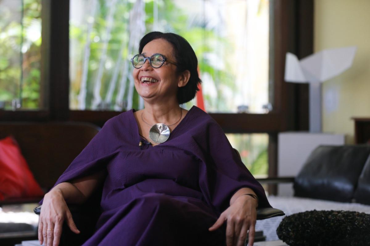 Viúva de Sérvulo, Dodora Guimarães Esmeraldo hoje dirige o instituto responsável por preservar e difundir seu legado (Foto: Tibico Brasil)