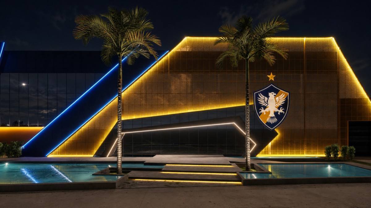Projeto do futuro estádio do Retrô/Divulgação/Retrô