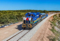 Ferrovia Transnordestina, em Quixeramobim, no Cear&aacute; - Ricardo Stuckert/PR