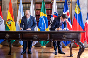 Assinatura de acordos do Mercosul