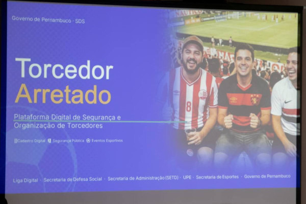 Lançamento da plataforma "Torcedor Arretado"  (Weslly Gomes/DP foto)