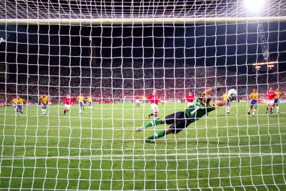 Partida entre Noruega x Brasil na Copa do Mundo de 1998/Divulgação / FIFA