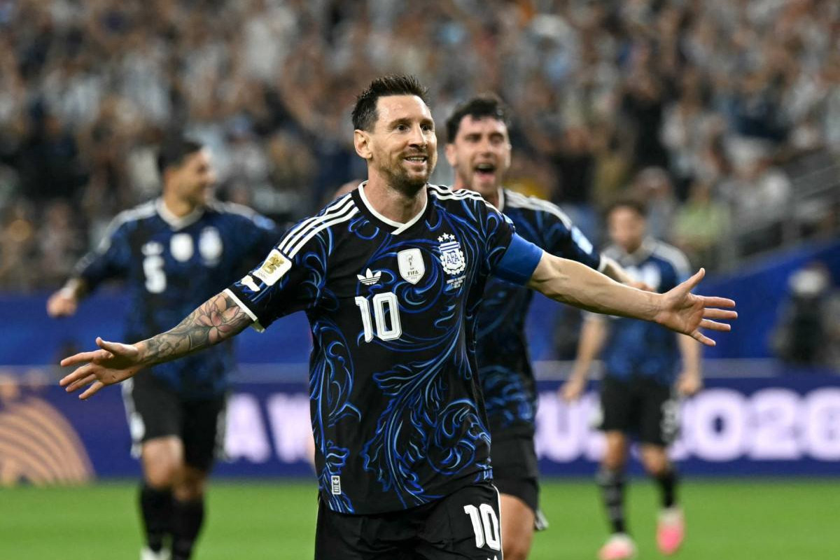  Lionel Messi, atacante da Argentina/Paul ELLIS / AFP