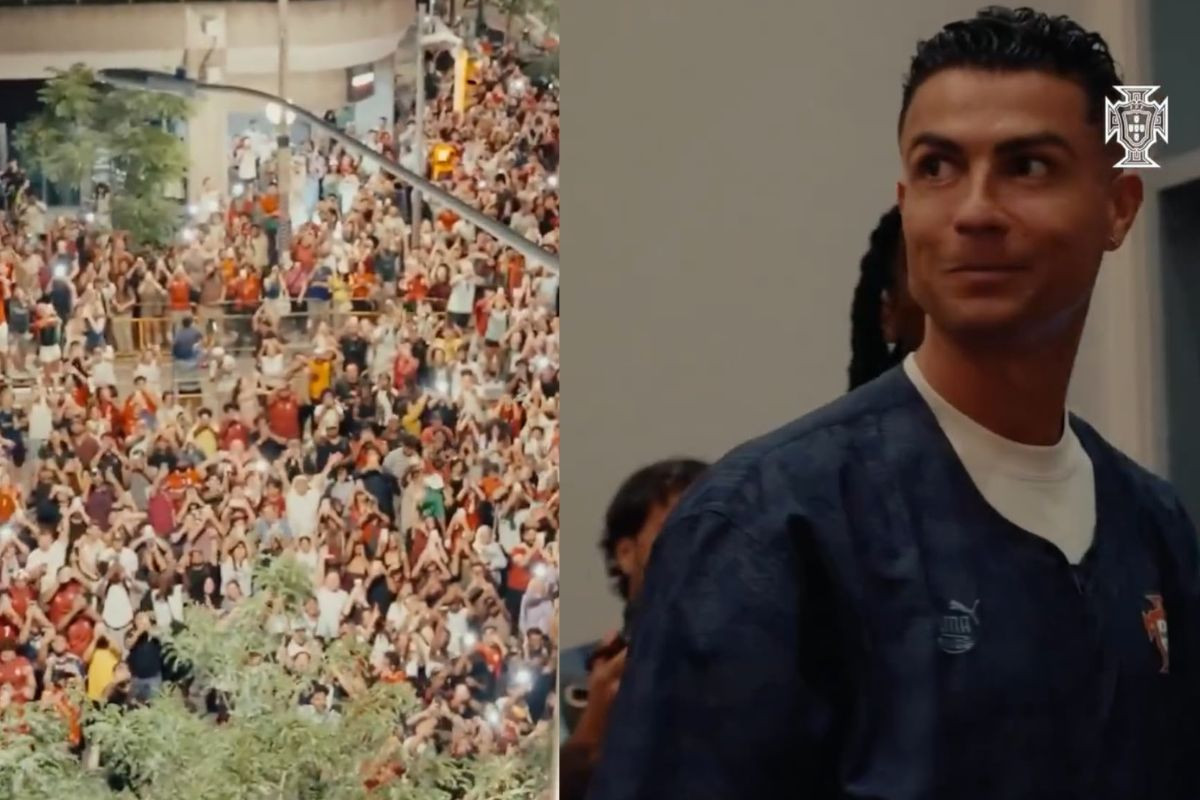 Cristiano Ronaldo comanda festa portuguesa/Reprodução