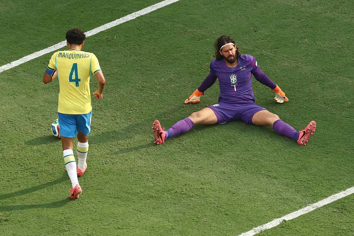 Marquinhos, zagueiro da Seleção Brasileira /CHARLY TRIBALLEAU / AFP