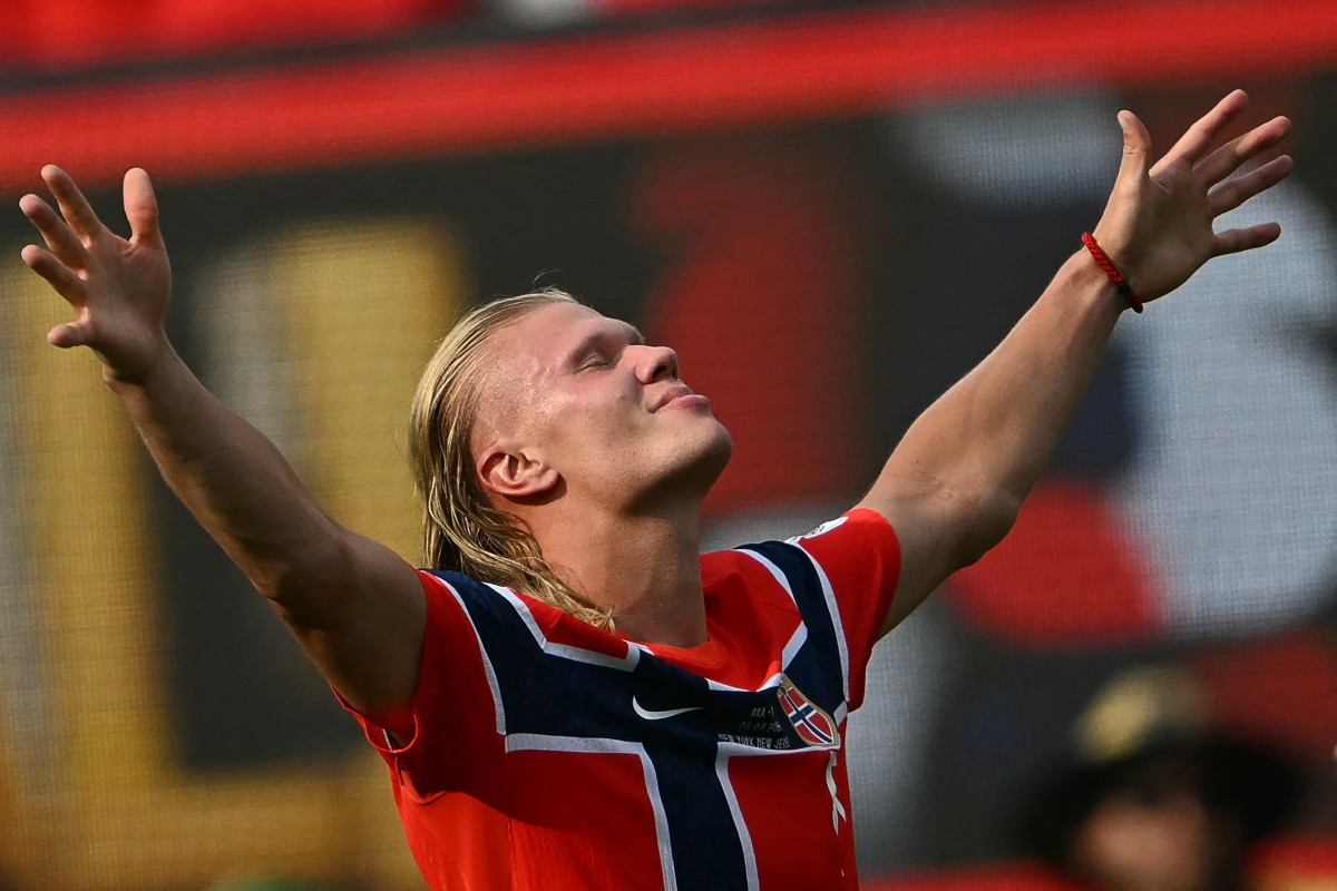 Erling Braut Haaland/MAURO PIMENTEL / AFP