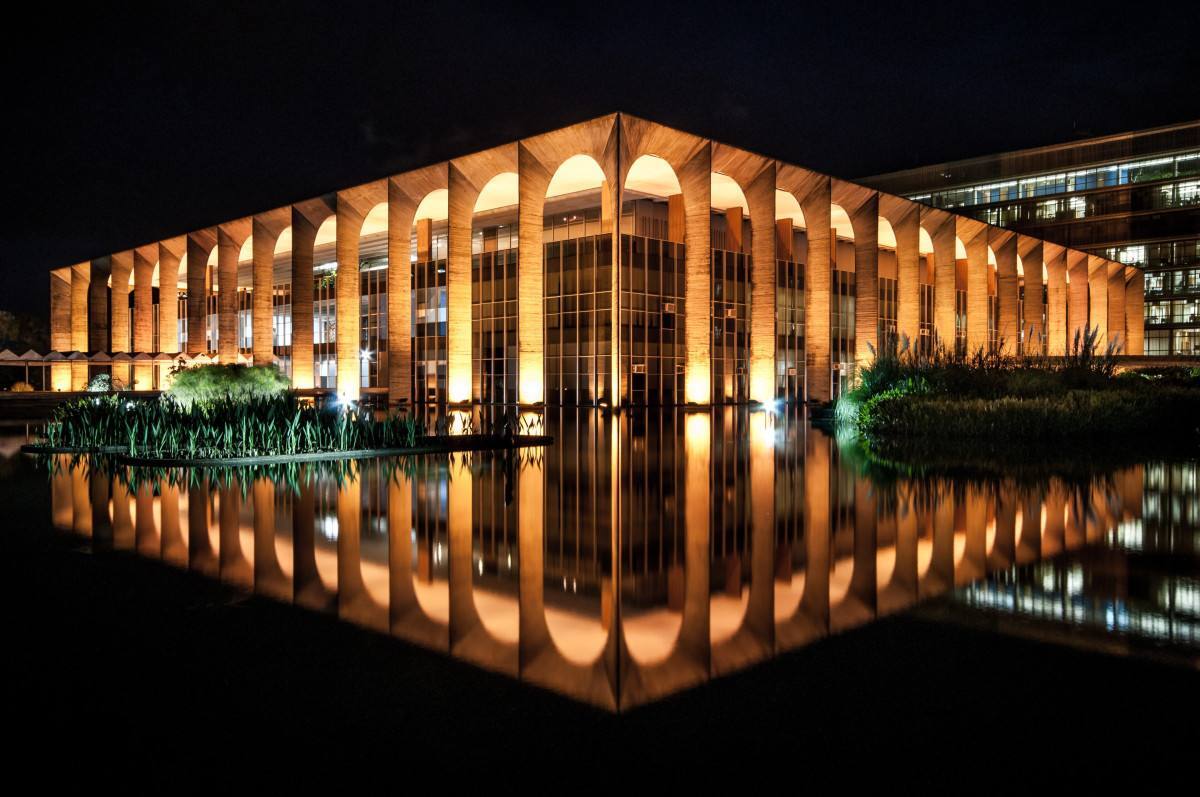 Palácio do Itamaraty, em Brasília/Ministério das Relações Exteriores/Divulgação