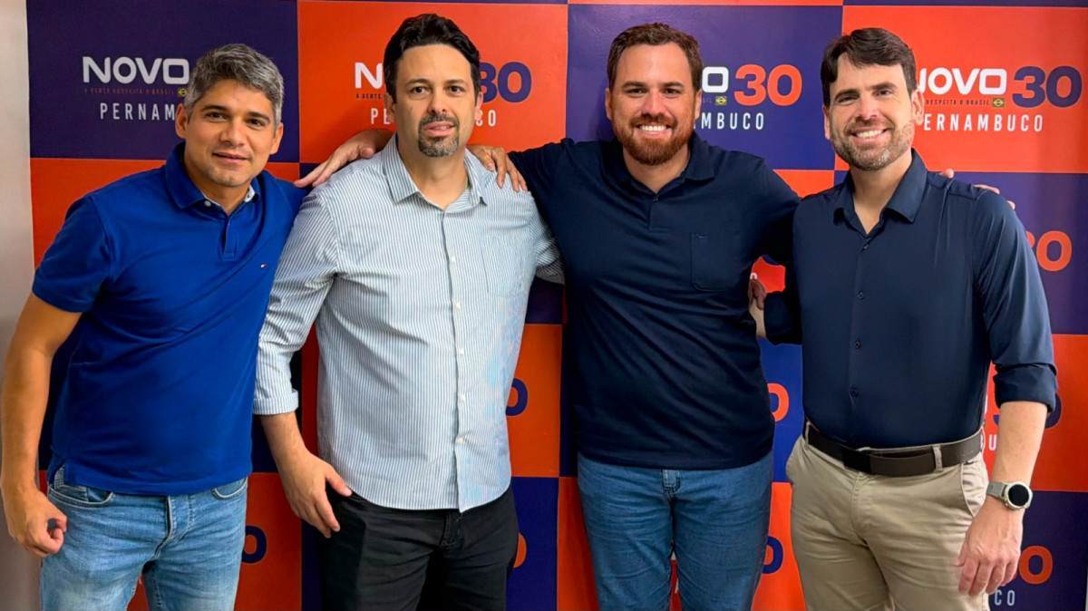 As articulações da legenda foram definidas durante reunião nesta segunda-feira (9)/Divulgação/Partido Novo