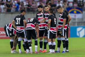Jogadores do Santa Cruz