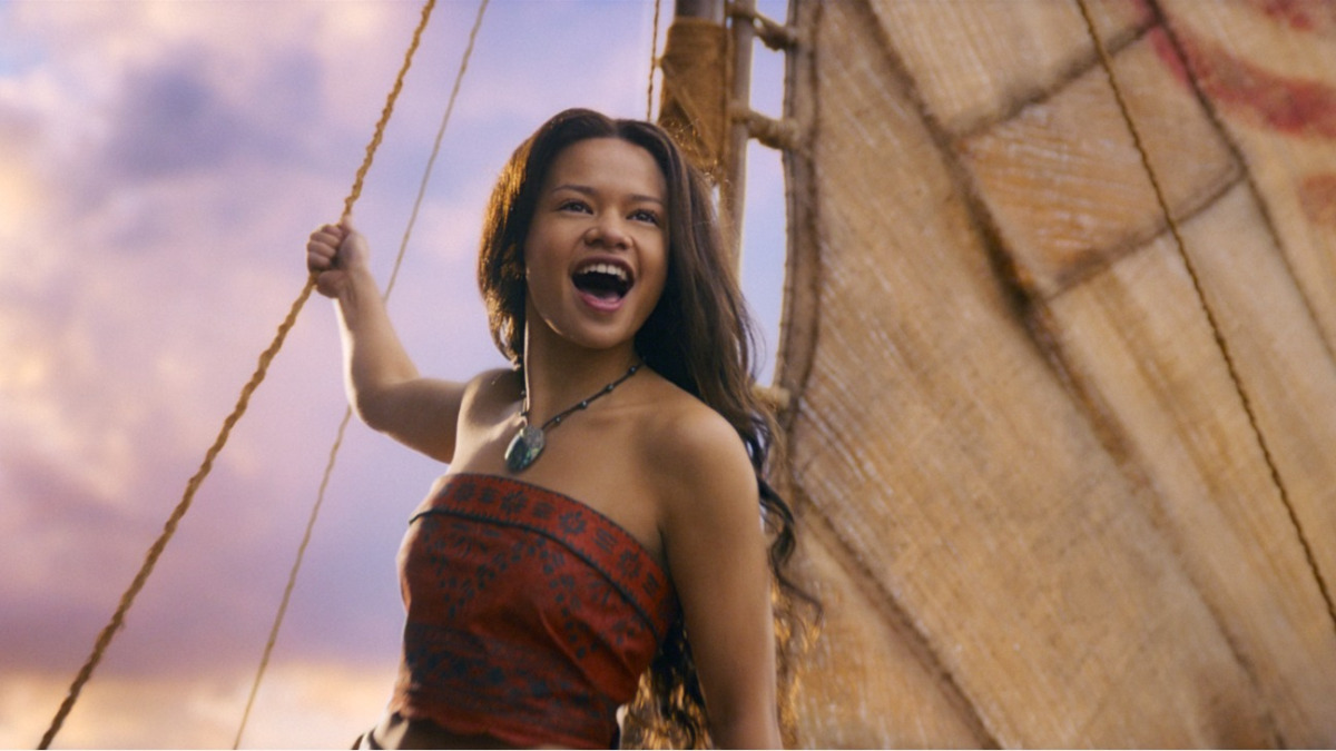 Catherine Laga'aia interpreta a protagonista na versão live-action/Disney/Divulgação