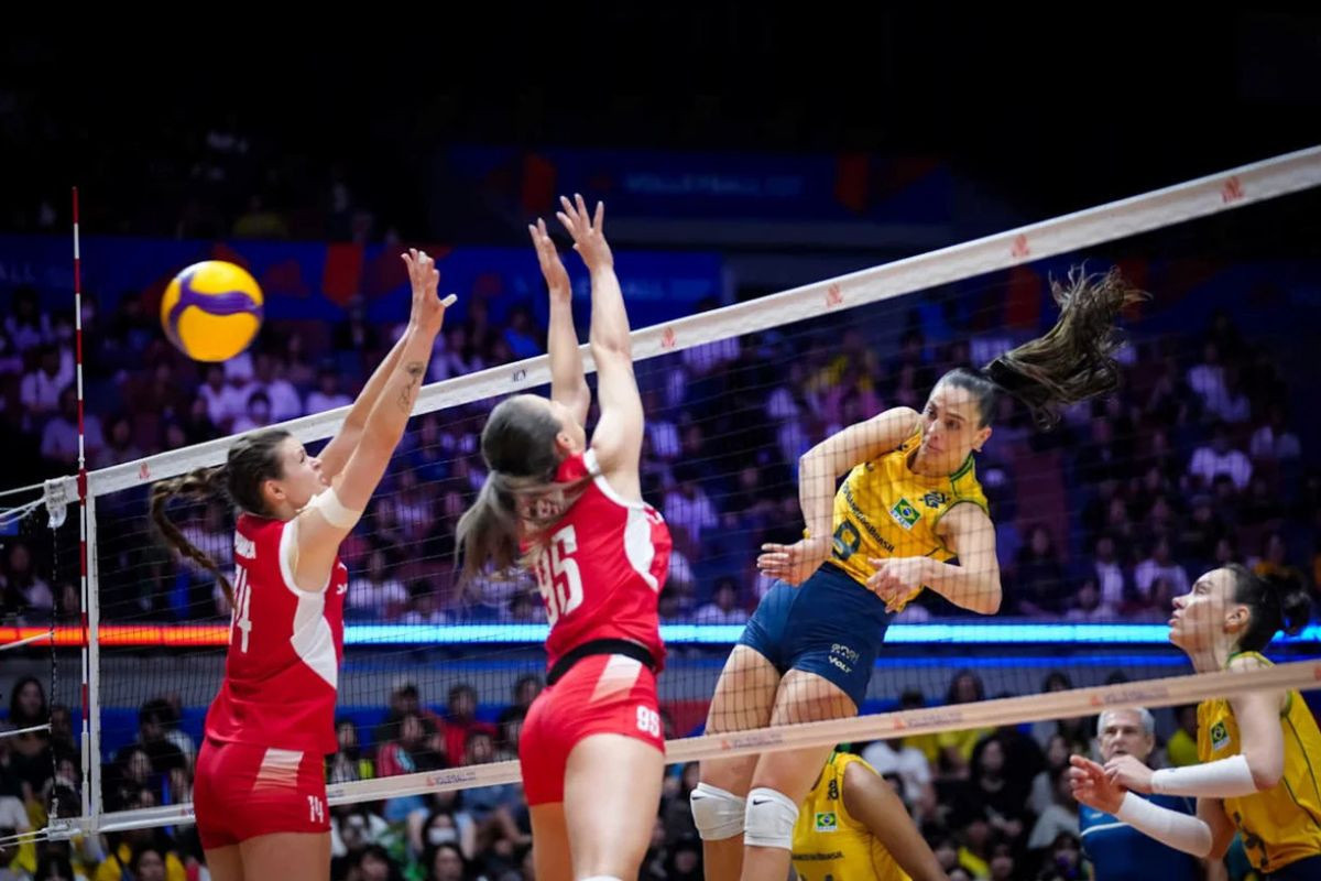 Seleção Brasileira Feminina de Vôlei /Divulgação/VNL