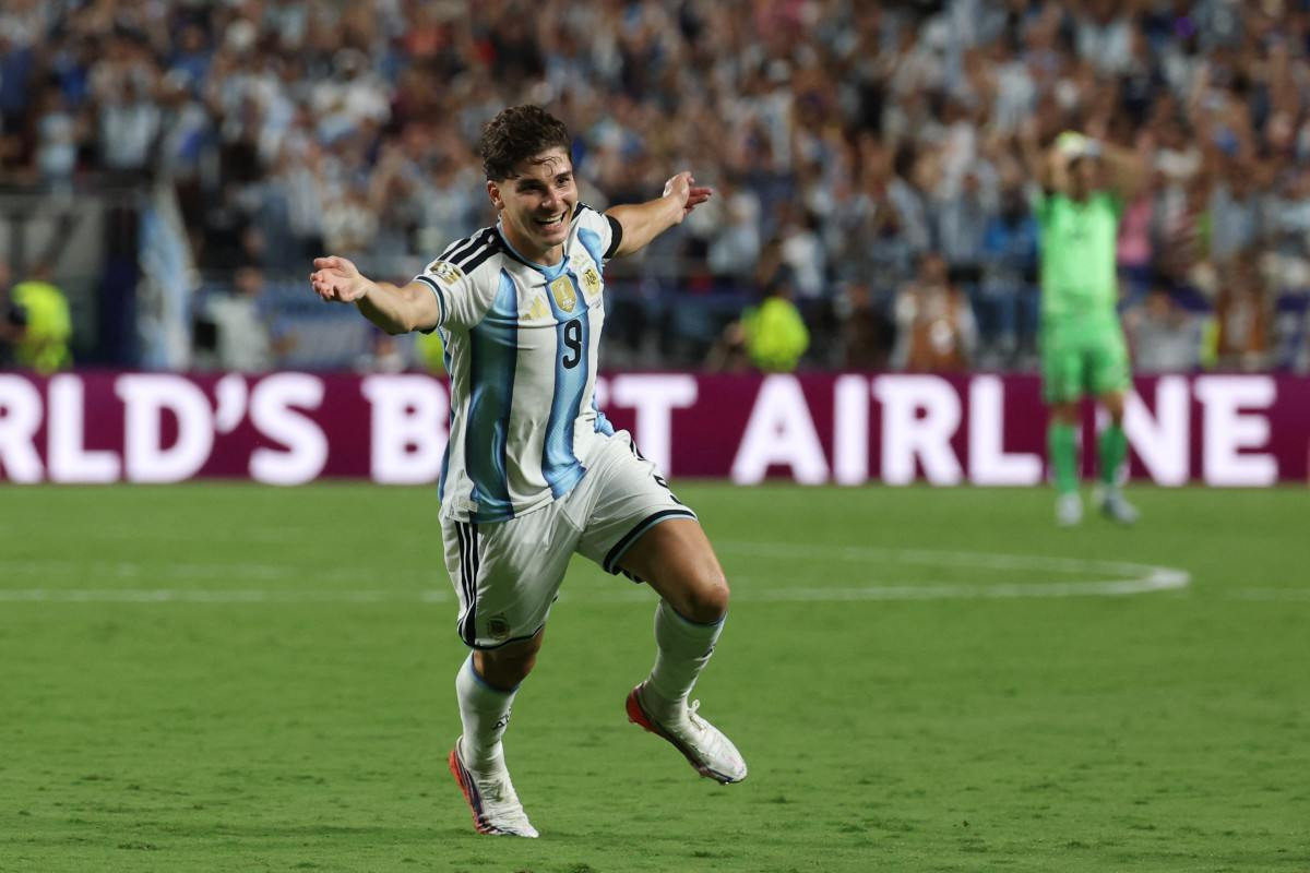 Julian Alvarez, atacante da Argentina /Odd ANDERSEN / AFP