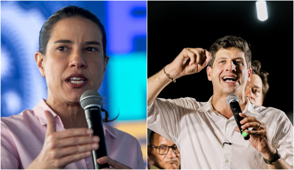 Raquel Lyra (PSD) e João Campos (PT)/Rafael Vieira/DP Foto e Edson Holanda