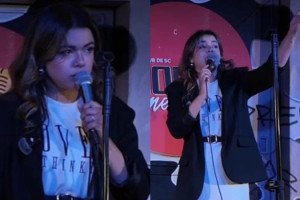 Comediante Fernanda Arantes