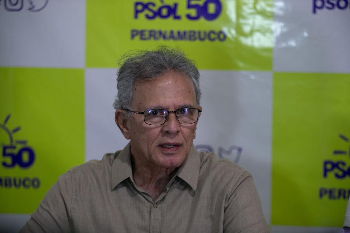 Paulo Rubem Santiago, pré-candidato ao Senado (Rafael Vieira/DP Foto)