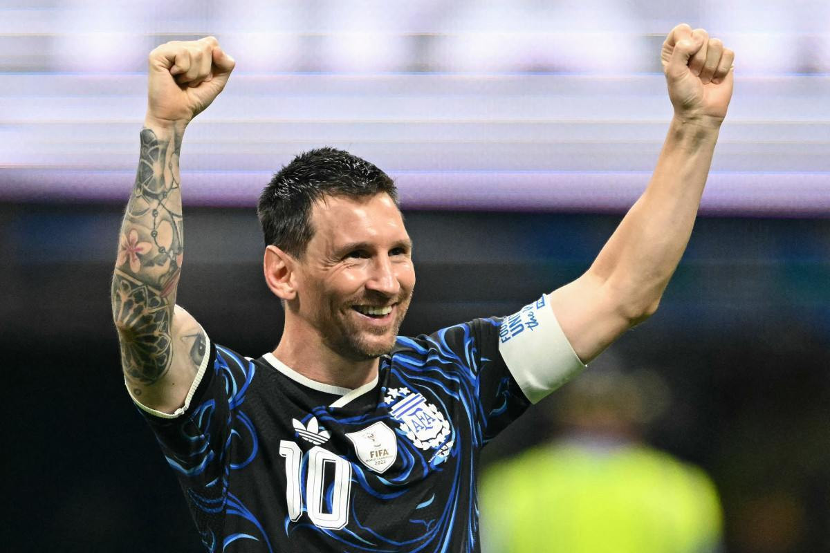 Lionel Messi, da Argentina  / ROBERTO SCHMIDT / AFP
