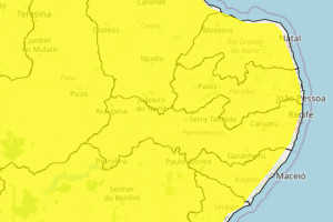 Inmet renova alerta de vendaval para Pernambuco