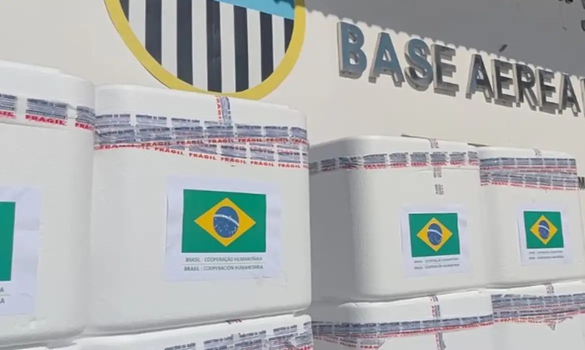 Brasil enviou 690 mil doses de vacinas em ajuda à Venezuela
/Divulgação/Ministério da Saúde