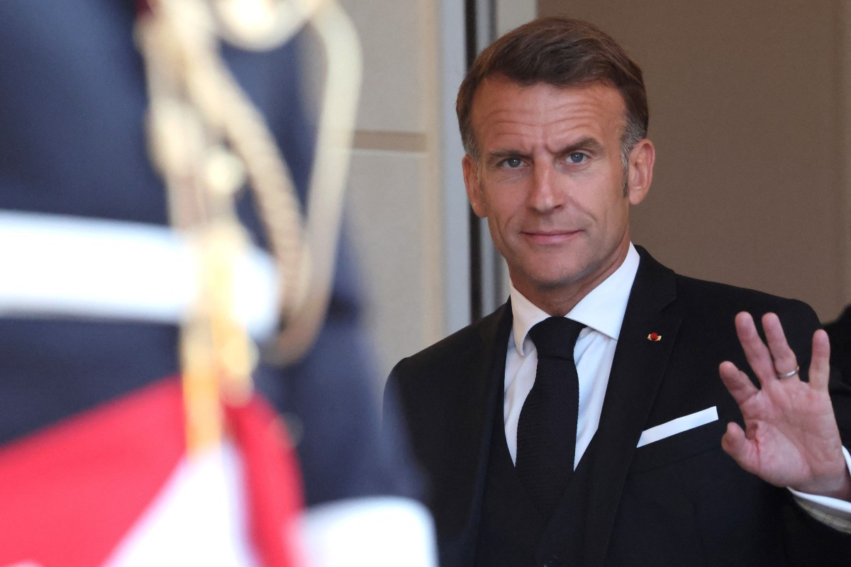 Emmanuel Macron/ AFP