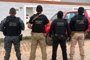 A opera&ccedil;&atilde;o foi realizada de forma integrada pela Pol&iacute;cia Federal, Pol&iacute;cia Civil, Pol&iacute;cia Militar e Pol&iacute;cia Penal
